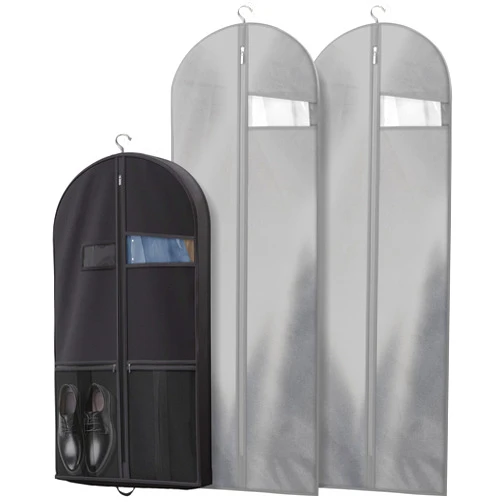 Lazebox 43 inches Garment Bags for Travel + 65 inches Garment Bag