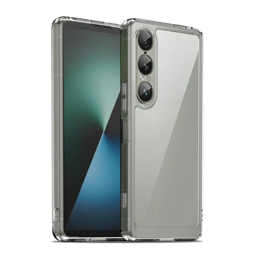 Liisooka Case for Sony Xperia 1 VII, Military Grade Drop Protection Phone Case, Yellowing Resistant, Anti-Scratch Hard PC Back, Shockproof Hard Ultra-Thin Protective Cover, Clear
