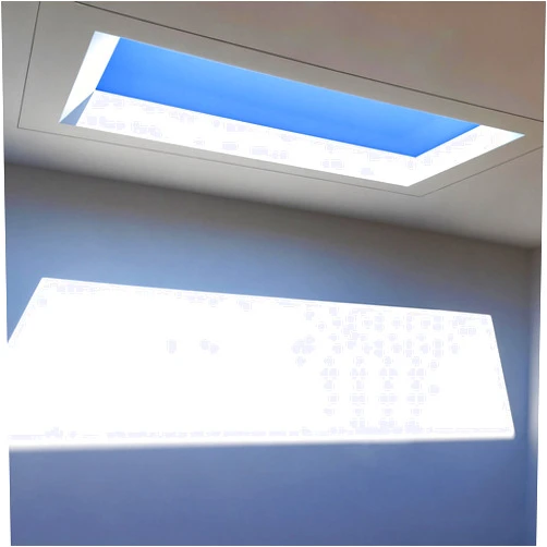 Empowline Smart Blue Sky Ceiling Light, Natural Sunlight Simulation, Dimmable 2000K-10000K, Remote & ZigBee App Control, CRI 95, Recessed LED Panel Light, for Bedroom Living Room Kitchen (1x2FT Cut)