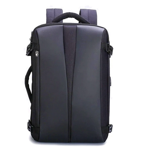 N\C Large-capacity backpack travel bag fashion trend computer bag student school bag lightweight business men's backpack Heise