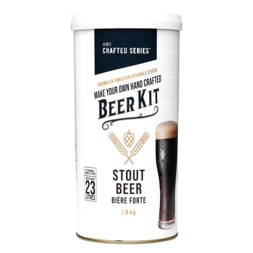 ABC Cork Co. ABC Crafted Series Beer Making Kit | Beer Making Ingredients for Home Brewing | Yields 6 Gallons of Beer | Stout