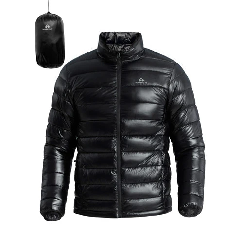 Pioneer Camp Mens Lightweight Packable Puffer Jacket Winter Insulated Puffy Coat Water Repellent Warm Quilted Jackets Travel