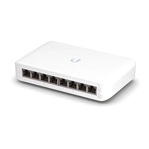 Ubiquiti Networks Ubiquiti UniFi Switch Lite 8 PoE |(USW-Lite-8-PoE) 8-Port Gigabit Switch with 4 PoE+ 802.3at Ports (2-Pack)