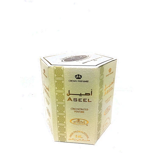Al-Rehab Aseel - 6ml (.2oz) Roll-on Perfume Oil by Al-Rehab (Crown Perfumes) (Box of 6)