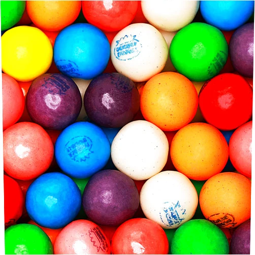 Global Gumball Gumballs for Gumball Machine - 0.5 Inch Mini Gumballs - 4 Lb Bulk Gum Balls for Kids - Gumball Machine Refills - 1040 Pcs Gumballs Bulk Pack - Chewing Bubble Gum for Kids