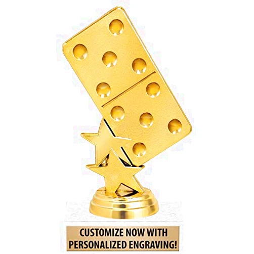 Crown Awards Domino Trophies, 5 1/4