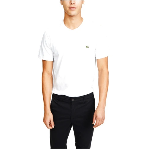 Lacoste Mens Pima Cotton Henley T-Shirt