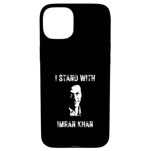 Imran Khan Absolutely Not by aB iPhone 15 Plus I Stand With Imran Khan HOPE Absolutely Not Pakistan PTI Case