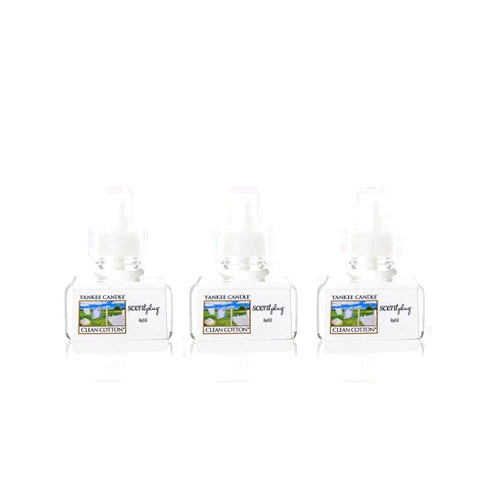 Yankee Candle Scent Plug Refill, Clean Cotton (Pack of 1)