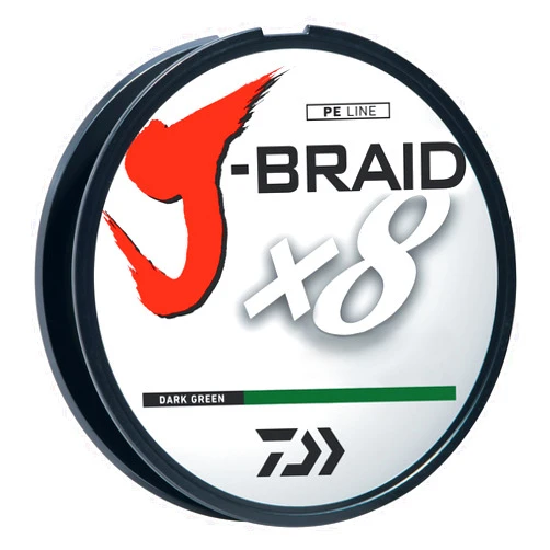 Daiwa J-Braid 300M 8-Strand Woven Round Braid Line
