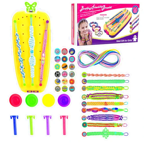 Funactu Friendship Bracelet Making Kit for Girls,Arts and Crafts Toys for Kids Age 8 9 10 11 12 Years Old Bracelets Maker Arts Craft Kids DIY Toys for Girls Birthday Christmas Gifts Bracelets String Maker Set