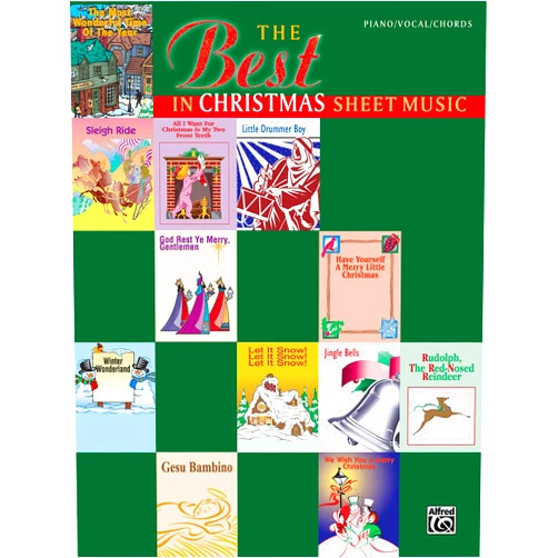 Alfred Music The Best in Christmas Sheet Music: Piano/Vocal/Chords