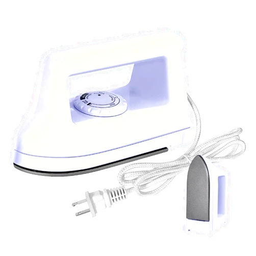 KPX Mini Crafts Iron Handy Heat Press Machine Kit Portable with PVC Doormat for Heat Transfer, Charging Base Accessories for DIY T-Shirt Shoe Bag Vinyl Projects