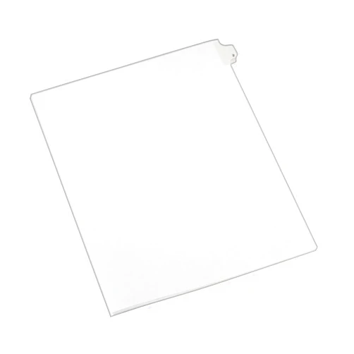 Avery Individual Legal Exhibit Dividers, Allstate Style, 2, Side Tab, 8.5 x 11 inches, Pack of 25 (82200)