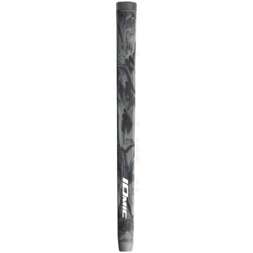 IOMIC Golf Grip Black Army Putter Putter Mid Army Platinum Gray M58