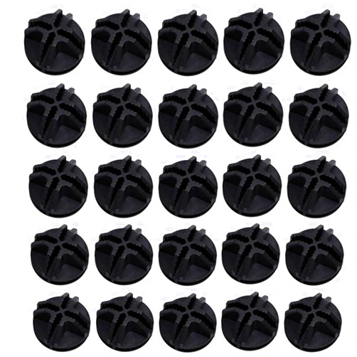 QLXHBOT Black Plastic Wire Cube Connector, Wire Grid Cube Connector for Modular Closet Storage Organizer and DIY Wire Cube Storage Unit 40Pcs