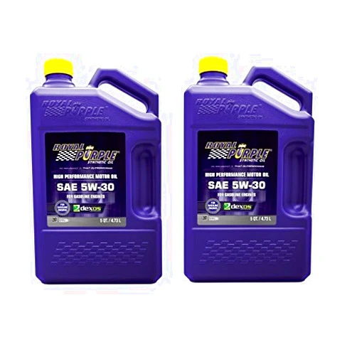 Royal Purple API-Licensed SAE 5W-30 High Performance Synthetic Motor Oil - 5 qt. (Case of 2)