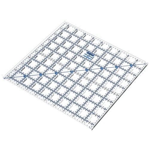 The Grace Company TrueCut, Ruler, for Precise Straight Cuts, Features Built-in Holes, Measures 9.5