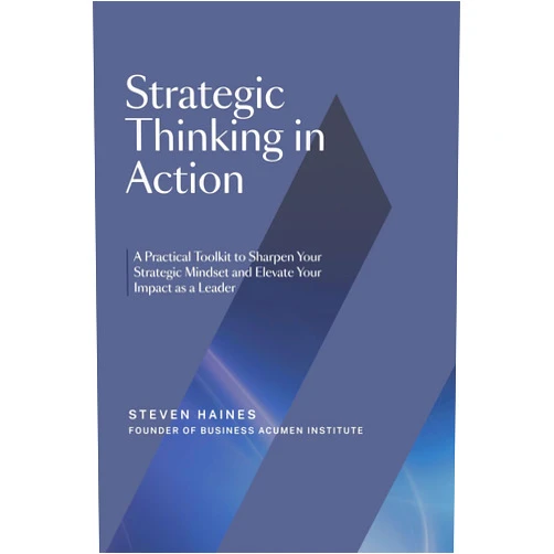 By Steven Haines (Author) Strategic Thinking in Action: A Practical Toolkit to Sharpen Your Strategic Mindset and Elevate Your Impact as a Leader