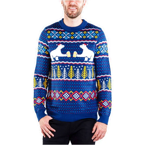 Tipsy Elves Men's Ugly Christmas Sweaters - Funny Christmas Sweaters for Men - Fun Holiday Pullovers