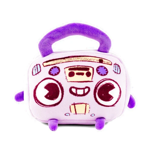 Toynk MochiOshis Suki Rajikase Boom Box 6-Inch Character Plush Toy | Huggable Soft Stuffed Animal for Cuddling