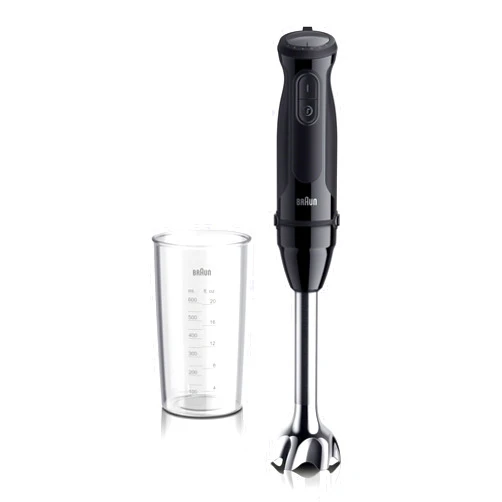 Braun MQ50001M Vario Hand Blender – 21-Speed Handheld Immersion Blender with PowerBell VPlus, TurboBoost & EasyClick Systems, Stainless Steel Blades, SplashControl, 500W, Hand Blenders for Smoothies