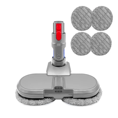 Ilovelife Electric Mop Head Compatible with Dyson V11 V10 V8 V7 Cordless Stick Vacuum Cleaner, Hardwood Floor Attachment wet and dry dual-use