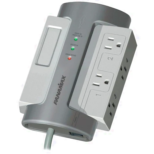 Panamax M4-EX 4 AC Outlet Surge Protection - Silver