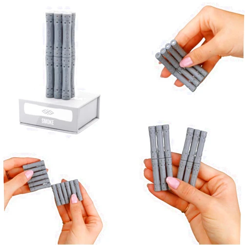 Stimara Original Stimagz Series II - Stimara Fidget Toy for Adults | Magnetic Fidget | Reduces Stress (Smoke)