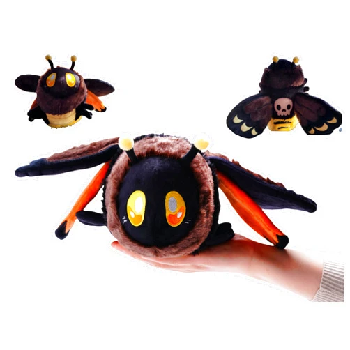 Gjijrybz Moth Plush Toy Bee Colored Moth Stuffed Animal 9