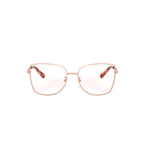 Michael Kors Women's MK3035 Memphis Butterfly Prescription Eyewear Frames, Rose Gold/Demo Lens, 54 mm