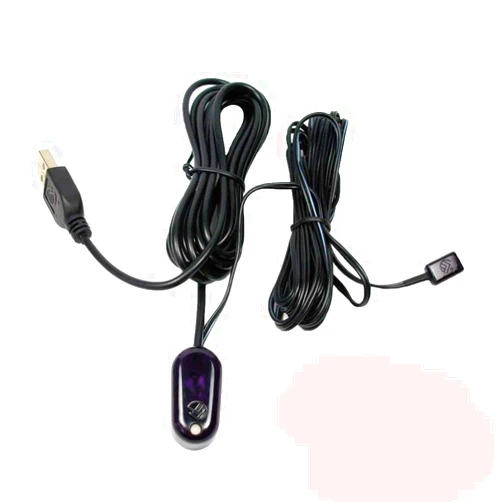 SZBJ IR Repeater Infrared Remote Receiver and Emitters Control Kit Hidden IR System, USB Adapter for Amplifier Cable Box (1 Receiver 1 Emitter)