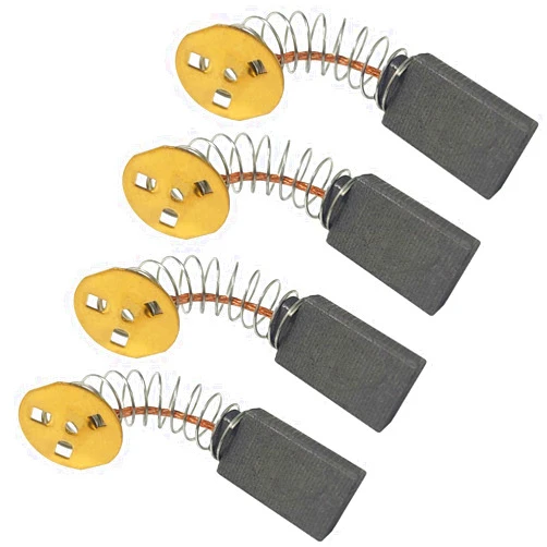 Popbee 4 PCS Durable 145323-06 Carbon Brushes Replacement Fits for Dewalt Black & Decker DW705 DW708 145323-06, 145323-03 & 145323-02