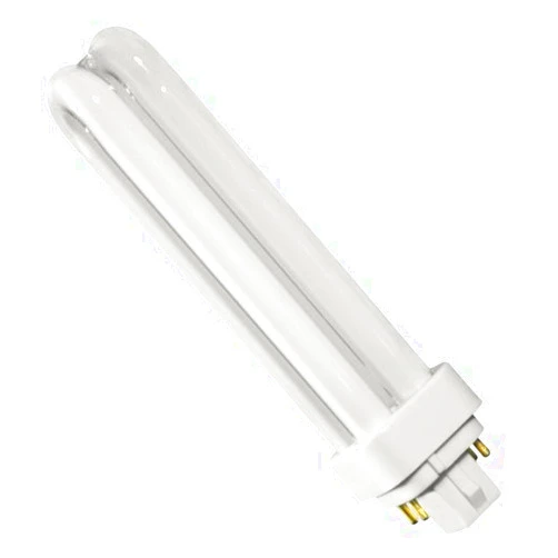 Plusrite - CFQ18W/G24q/835 - 18 Watt CFL Light Bulb - Compact Fluorescent - 4 Pin G24q-2 Base - 3500K -