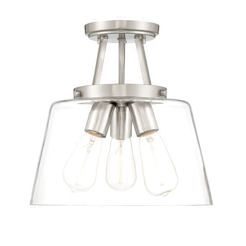 Savoy House 6-1024-3-SN Calhoun 3-Light Ceiling Light in Satin Nickel (13