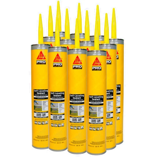 SIKA 12 Pack of 29 Oz Sika 515302 Sikaflex Gray Self-Leveling Sealant