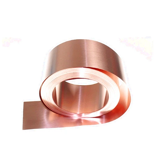 Bopaodao Copper Foil Sheet Metal 0.01mm x 80mm x 3000mm, 1PCS Thin 99.99% Pure Copper Flash Roll Sheet for Craft Crafting 0.01mm Thick Thickness 3000mm 3m 3 Meters Long from Bopaodao