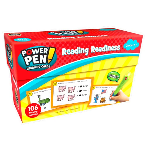 Teacher Created Resources Power Pen Learning Cards: Reading Readiness (TCR6100)