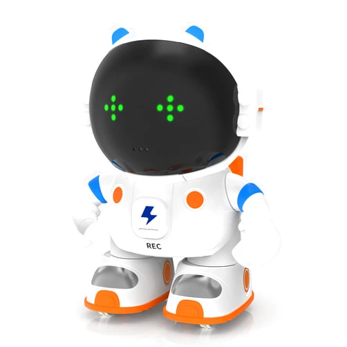 KaeKid Astronaut Robots for Kids, Smart Talking Robotic with Touch Sensor, Voice Control, Speech Recognition, Sing, Dance, Repeat and Record, Rechargeable Robot Toy for 3-8 Year Old Boys Girls