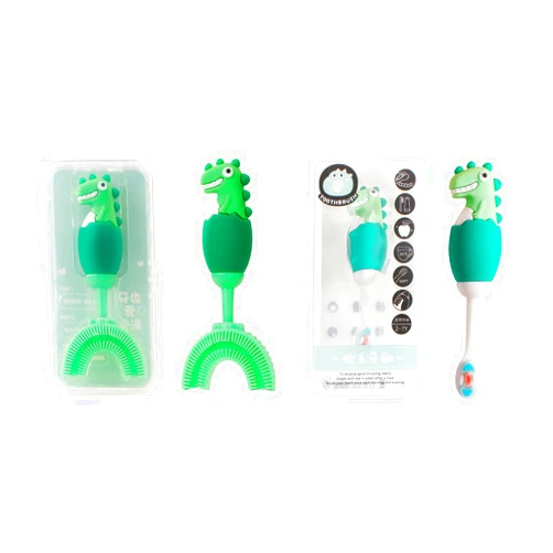ZMRZ U-Sharped Toothbrush+Regular Manual Toothbrush
