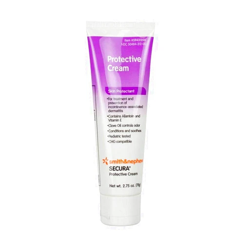 Smith & Nephew Smith and Nephew Inc Secura Skin Protectant Cream 2-3/4Oz Flip-Top Tube, Ph-Balanced (1 Tube)