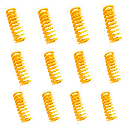 TIEXYE 12Pcs 3D Printer Bed Springs 8mmx20mm, Ender 3 Bed Springs Compatible for Ender 3S,Ender 3 v2/Ender 3 Pro/Ender 3 Neo/Ender 3 Max neo,Ender 3 S1 /Ender 5, 3D Printer Bed Leveling,