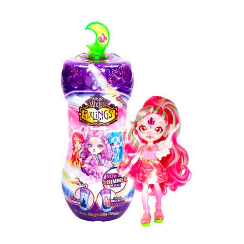 Magic Mixies Pixlings Shimmerverse Series, Create & Mix Magic Potion to Magically Reveal Faye The Fairy Pixling, This Beautiful 6.5