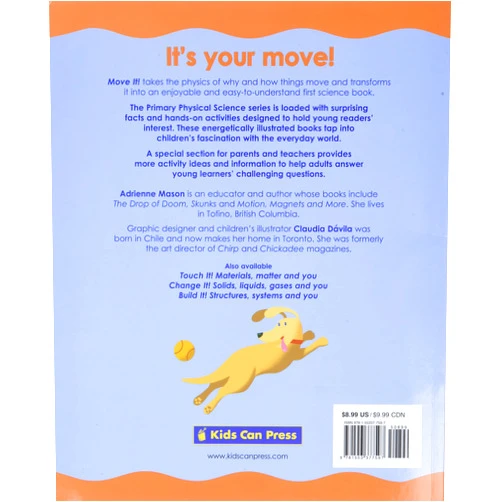 Adrienne Mason,Claudia Dávila Move It!: Motion, Forces and You (Primary Physical Science)