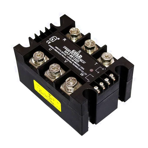 BIRGI Three-Phase Solid State Relay SA3-66150D 66200D 66300D 66400D 66250D 4010D 4030D 4060D 4080D AC 380V (Size : SA3-4060D)