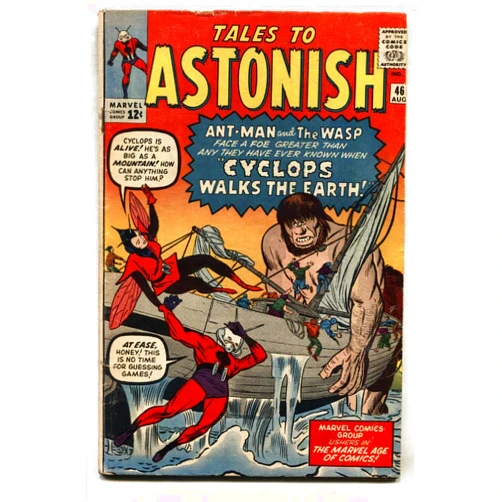 TALES TO ASTONISH #46--comic book--ANT-MAN--3rd Wasp--Marvel