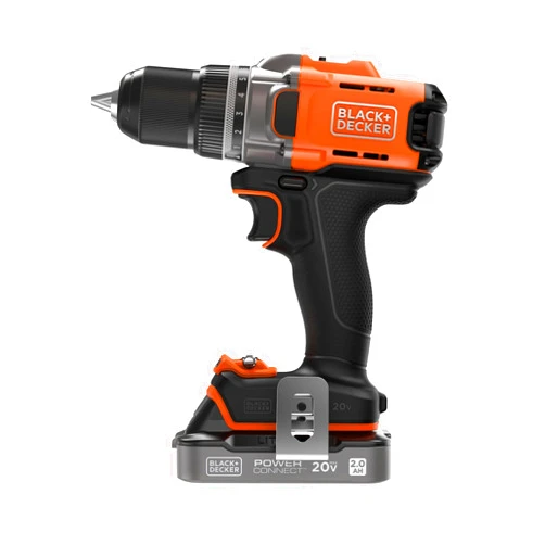 BLACK+DECKER 20V MAX POWERCONNECT Cordless Drill Driver with Battery and Charger Included (BCD382DS1)