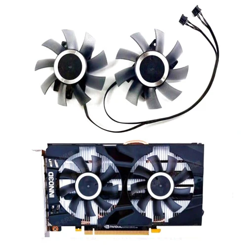 Mamadian INNO3D RTX 2070 TWIN X2 Ultimate Edition graphics card cooling fan CF-12815S