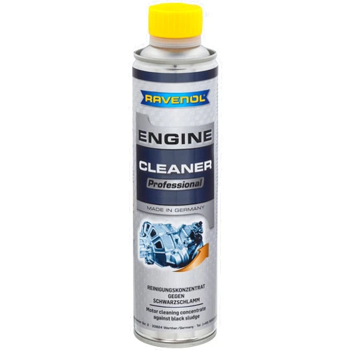 RAVENOL J8A0101-400 Professional Engine Cleaner - Engine Oil System Cleaning and Flush Treatment (400 ml)