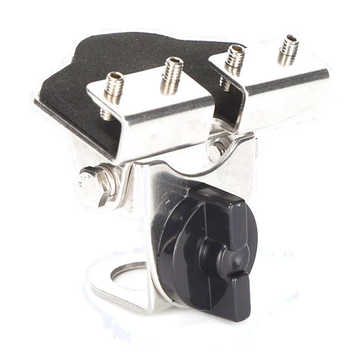 Sutinna Mobile Antenna Mount, K3‑66 Two-axis Adjustment Car Antenna Bracket Stainless Steel 360 Degree Rotatable Antenna Bracket for Mobile Car Radio(K3-66)